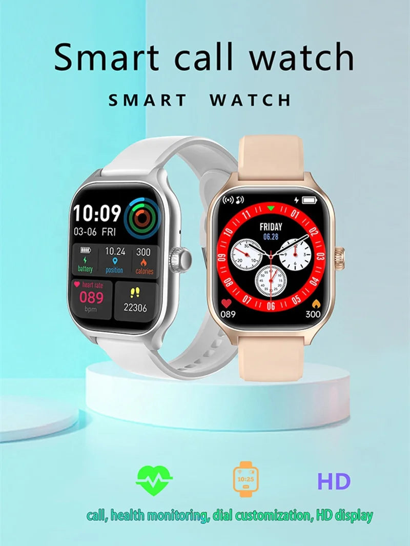 Smartwatch GT4 Pro | Pantalla 2.1 Pulgadas, Llamadas Bluetooth, Carga Inalámbrica y Monitor de Salud ECG