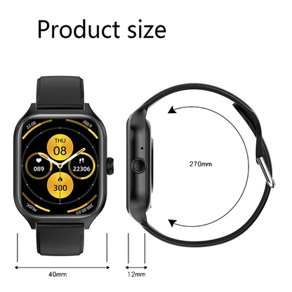 Smartwatch GT4 Pro | Pantalla 2.1 Pulgadas, Llamadas Bluetooth, Carga Inalámbrica y Monitor de Salud ECG