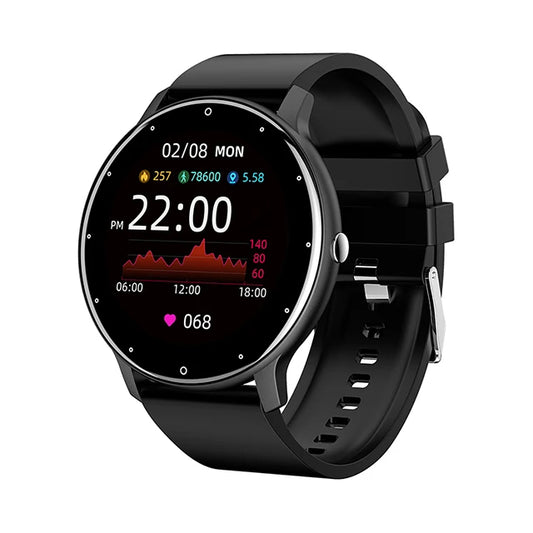 Smartwatch ZL02 Deportivo | Monitor de Salud, Oxígeno en Sangre y Notificaciones | Resistente al Agua IP67