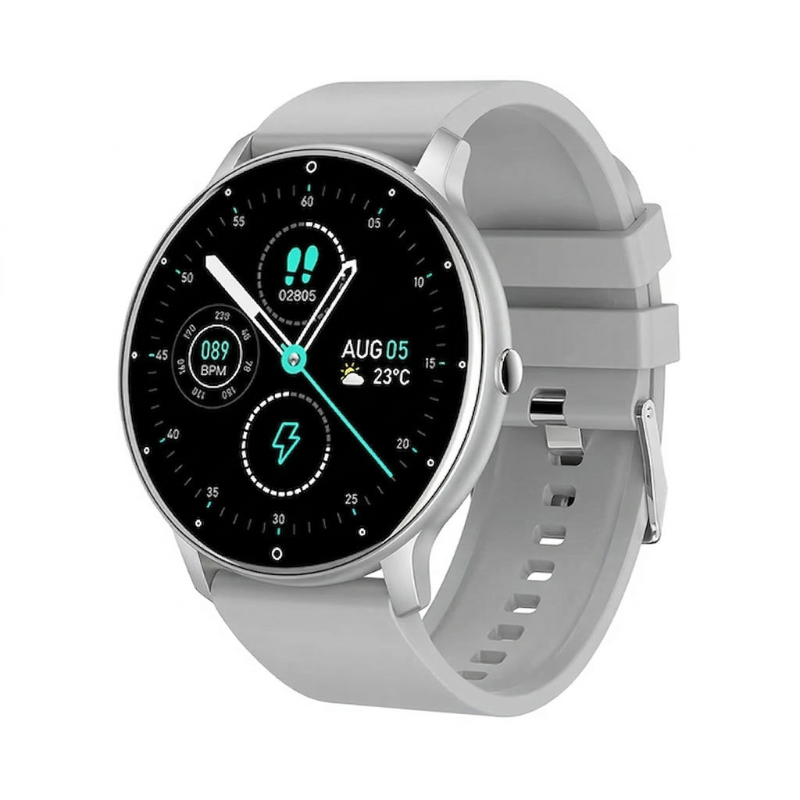 Smartwatch ZL02 Deportivo | Monitor de Salud, Oxígeno en Sangre y Notificaciones | Resistente al Agua IP67