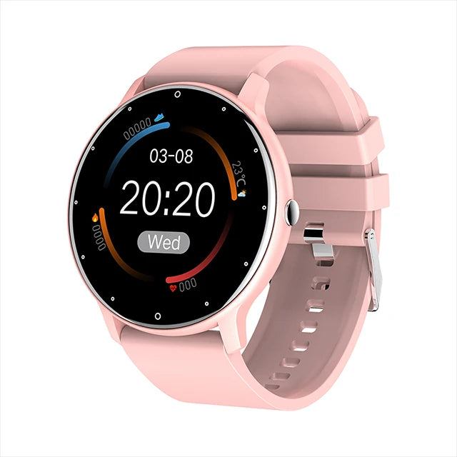 Smartwatch ZL02 Deportivo | Monitor de Salud, Oxígeno en Sangre y Notificaciones | Resistente al Agua IP67